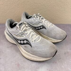 Saucony Triumph 20 Womens Size 9.5 Gray Athletic Running Shoes Sneakers